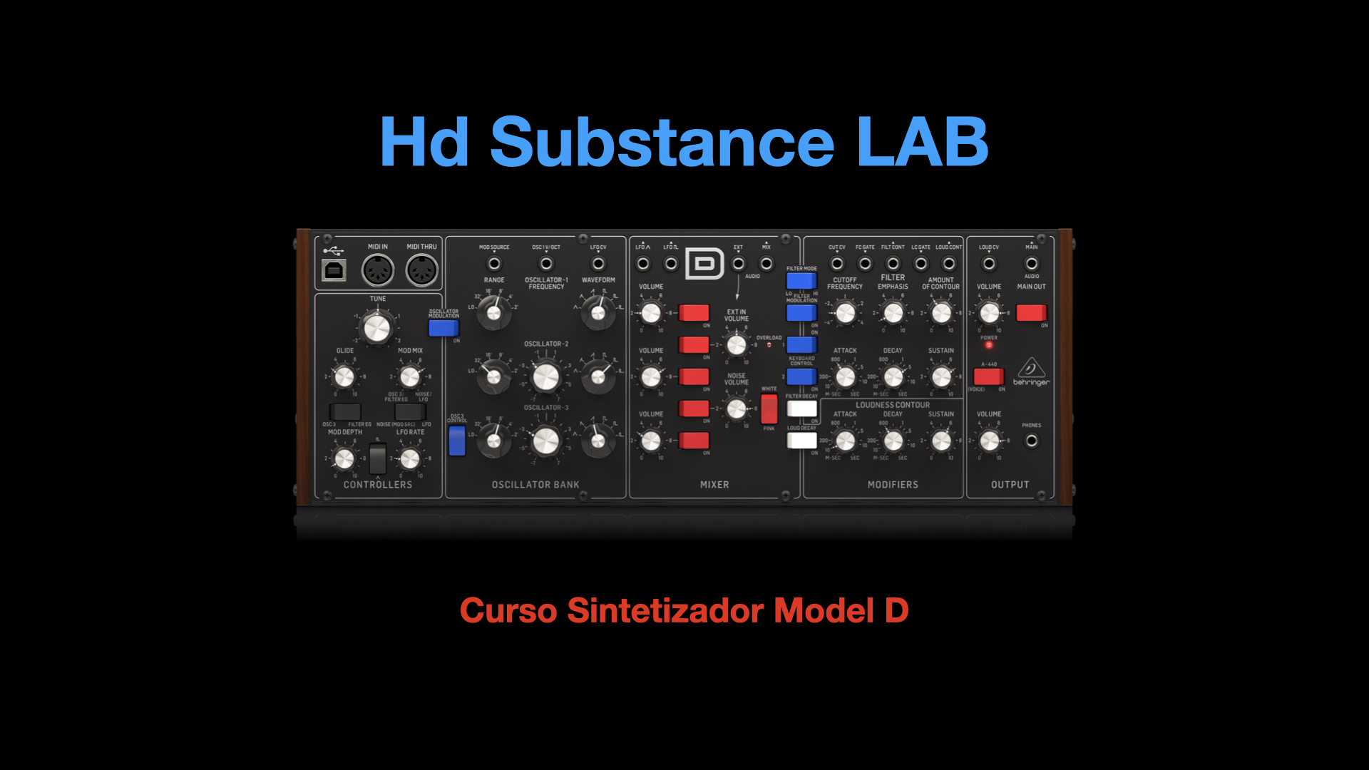 Sintetizador Model D